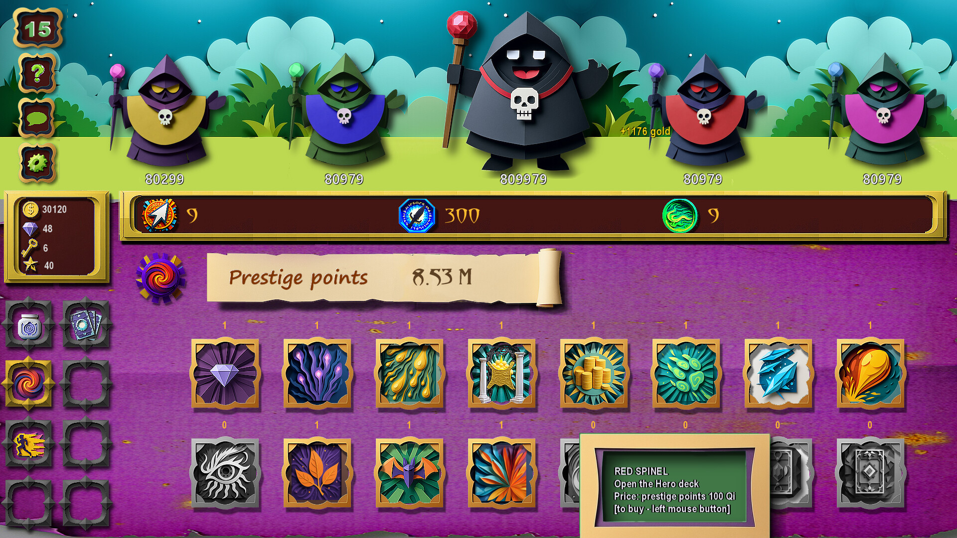 Card Storm Idle HD screenshot #8