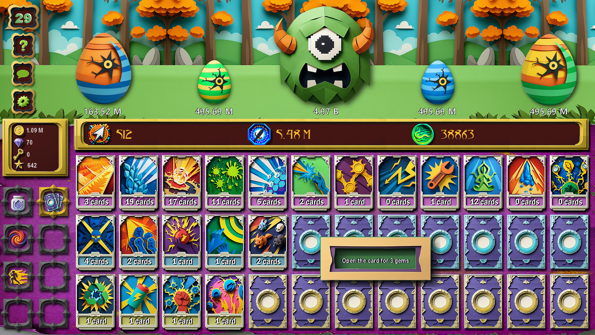 Card Storm Idle HD screenshot #9