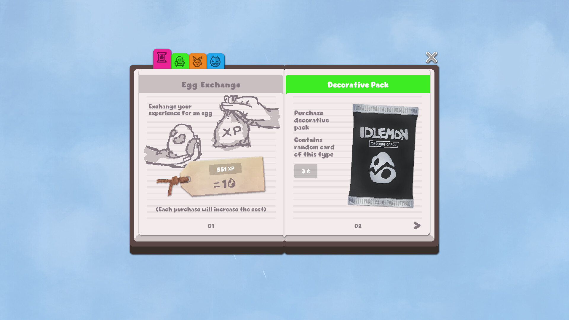 Idlemon screenshot thumbnail screenshot 7