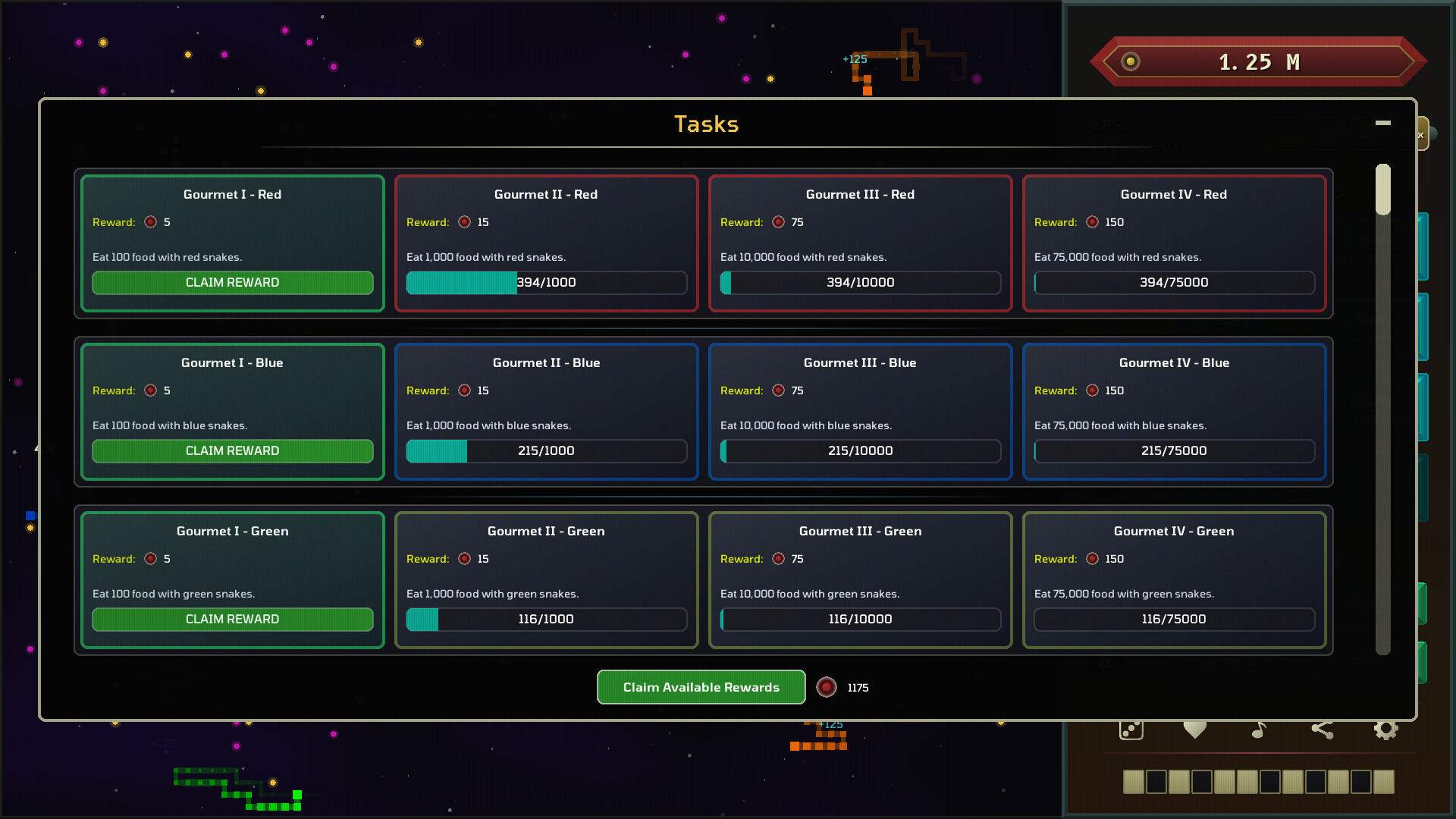 Auto Snakes in Outer Space screenshot #10