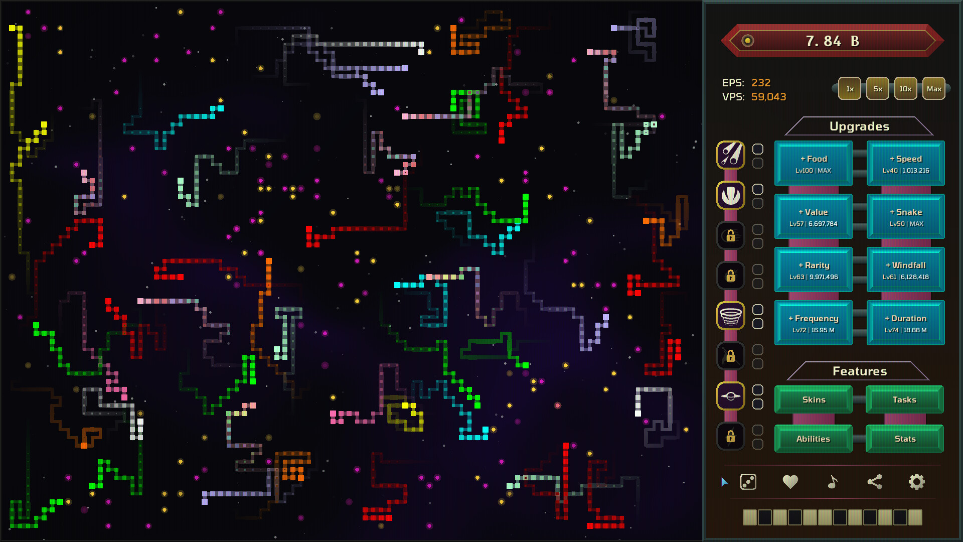 Auto Snakes in Outer Space screenshot #11