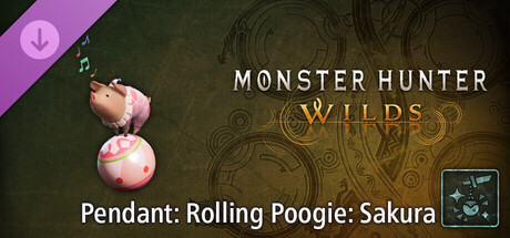 Monster Hunter Wilds - Pendant: Rolling Poogie: Sakura