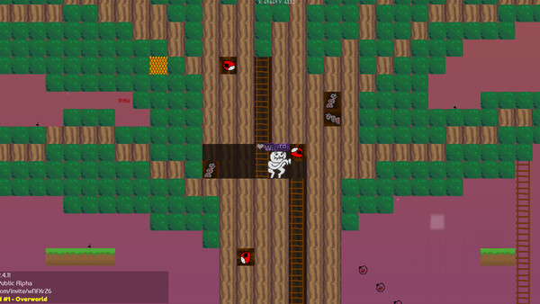 Screenshot of Heartlands gameplay showing in-action mechanics