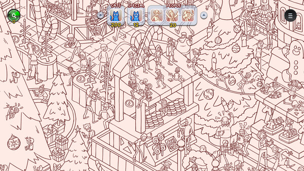 Hidden Cats in Christmasfor windows and Linux 1
