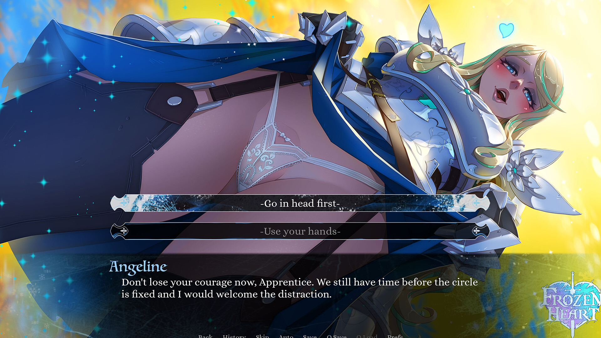 Frozen Heart Demo scene