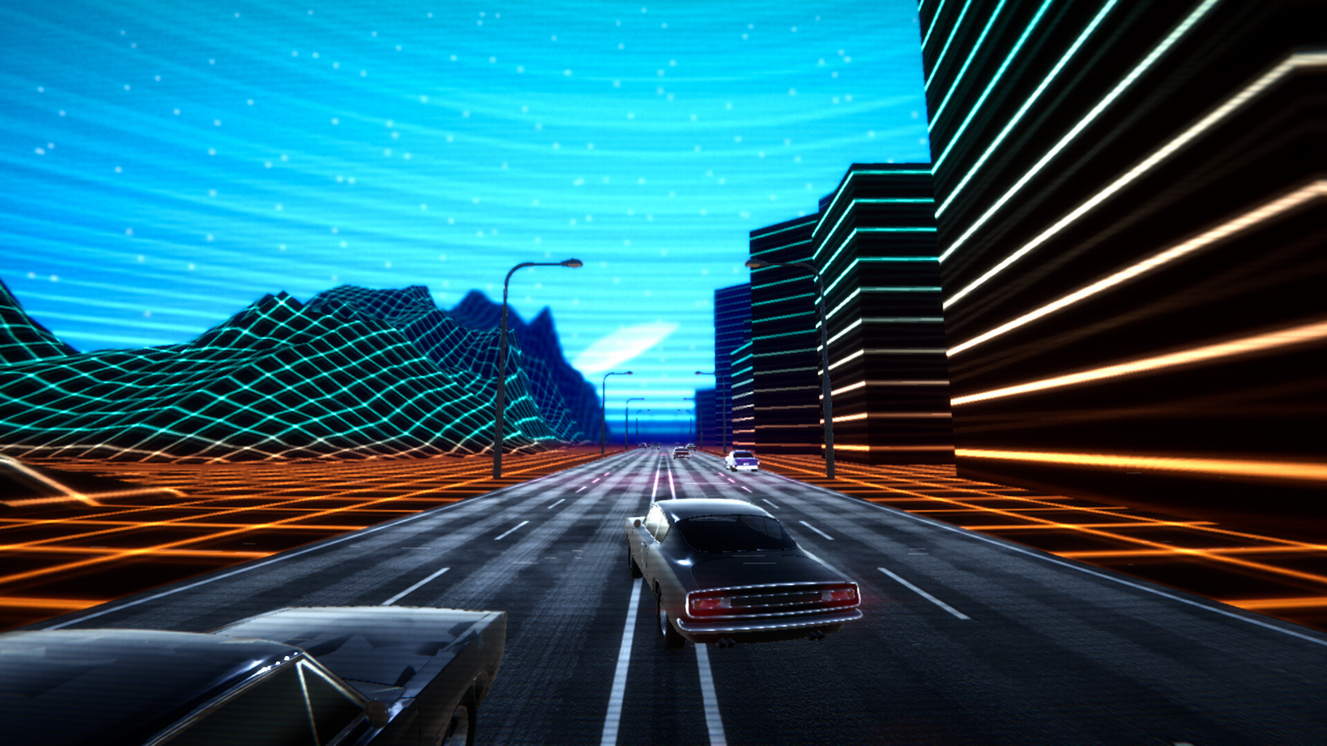 VHS Velocity Retro Horizon screenshot #7