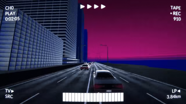 VHS Velocity Retro Horizon video 2