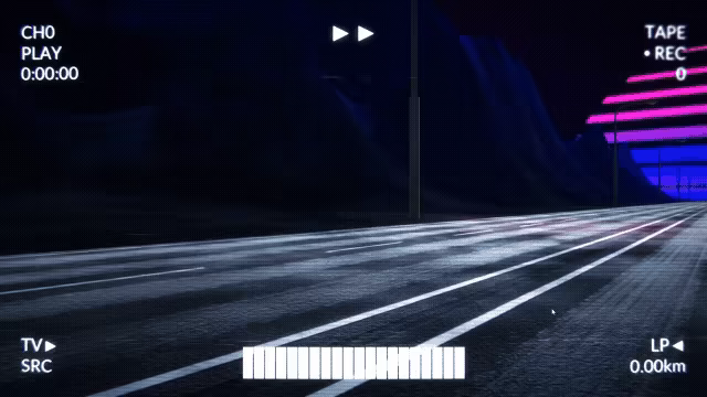 VHS Velocity Retro Horizon video 1