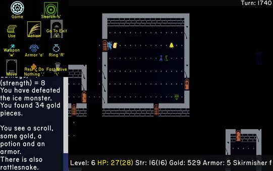 Screenshot of Hollows Of Rogue