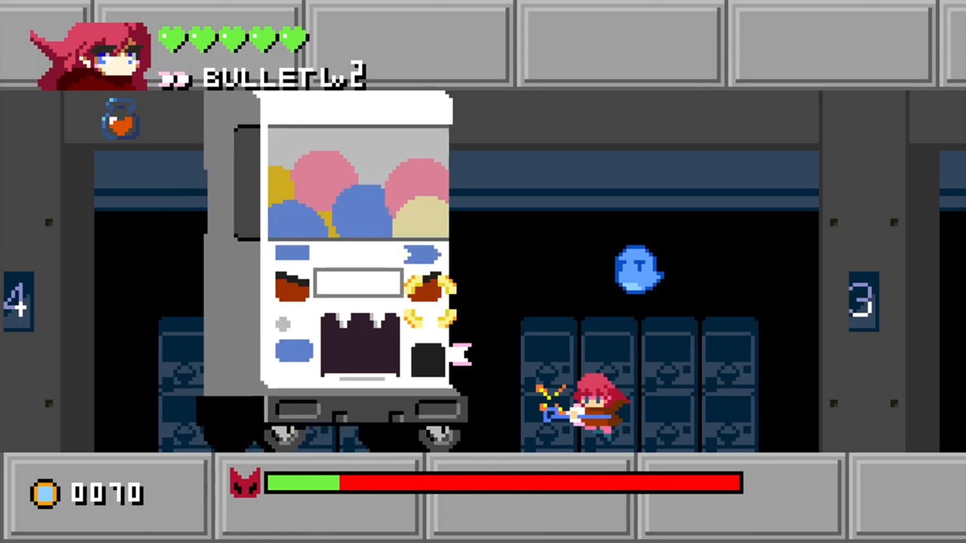 Pixel Game Maker Series Stray Witch and the Ghost Train screenshot #2
