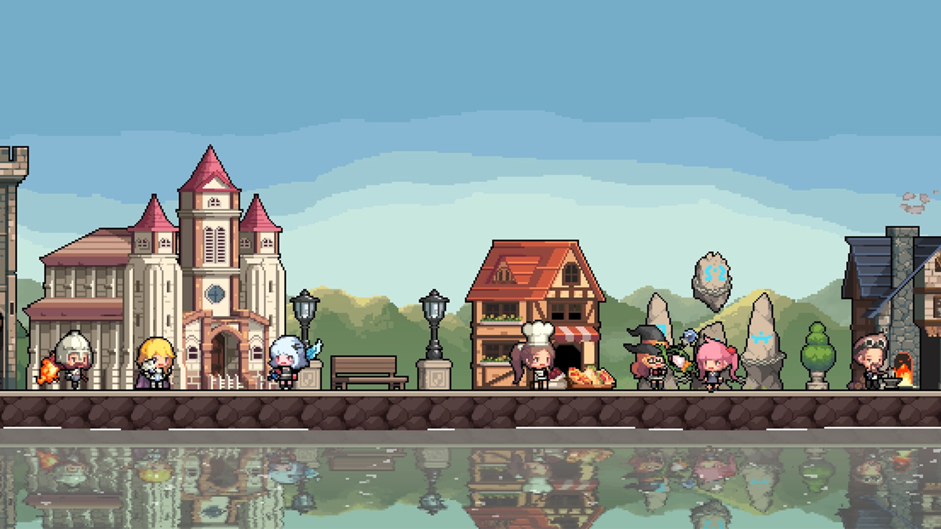 Crusaders Quest : Hero Town screenshot #1