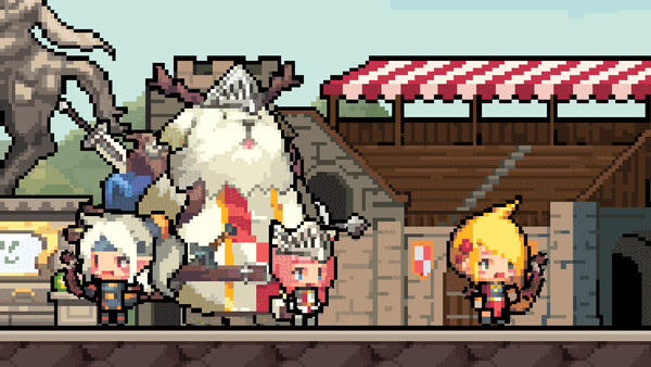 Crusaders Quest : Hero Town game for Linux 1