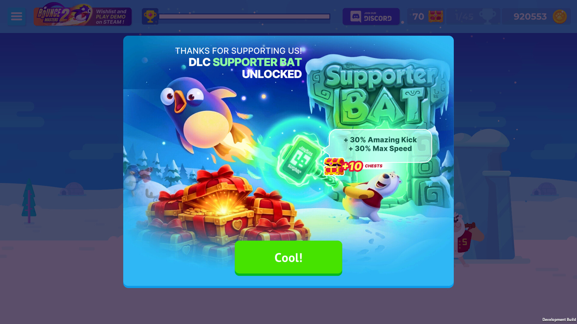 Bouncemasters - Supporter Bat Featured Screenshot #1
