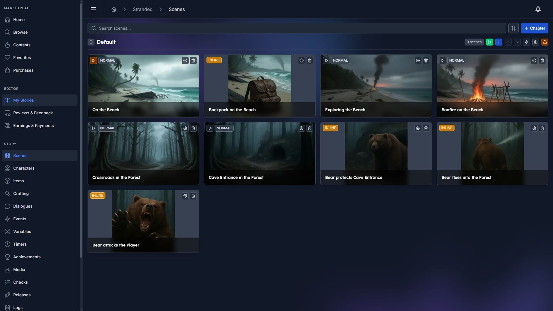 Talescape screenshot #1