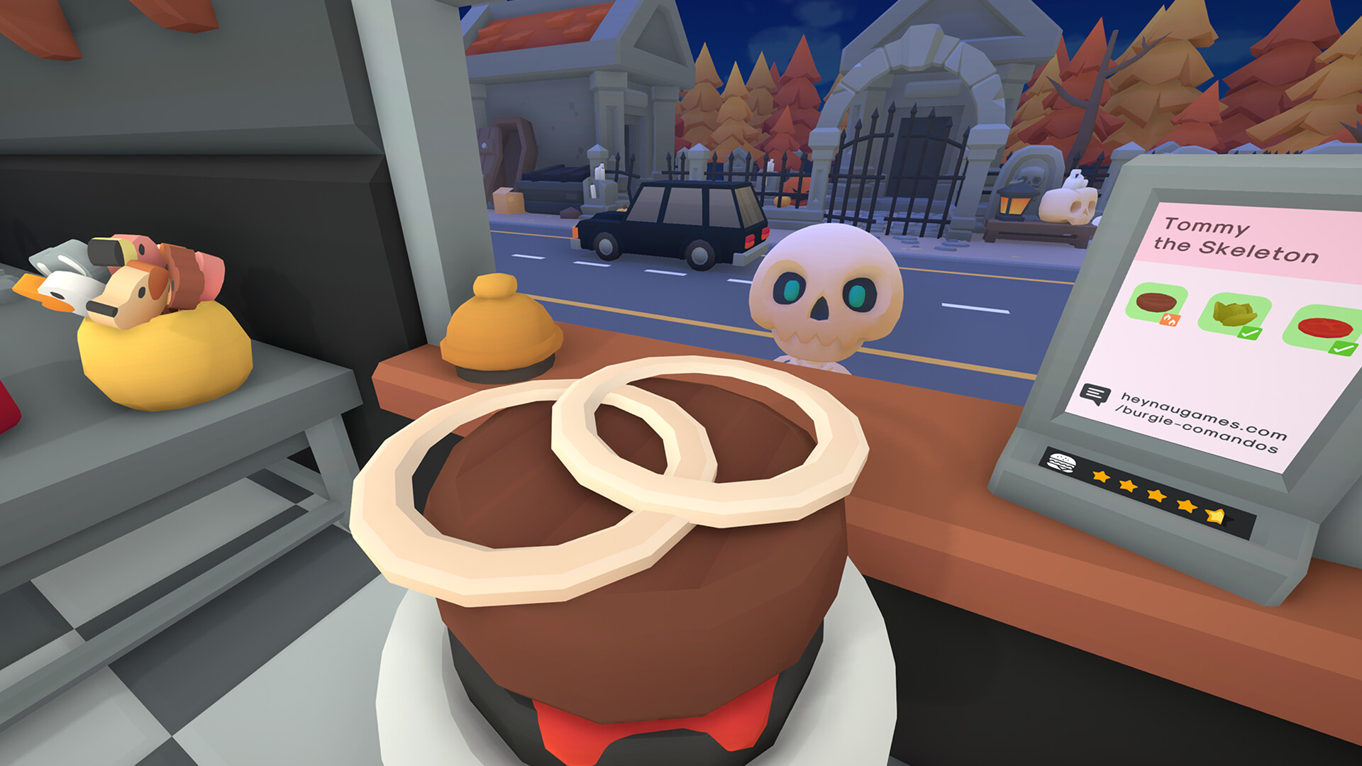 Burgie's cozy kitchen - Halloween cosmetics pack Featured Screenshot #1