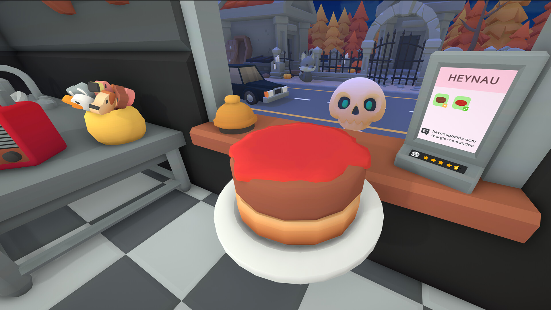 Burgie's cozy kitchen - Halloween cosmetics pack