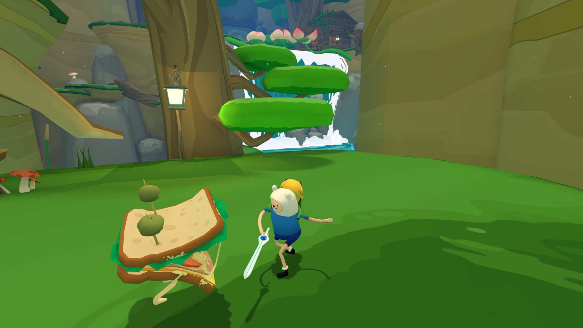 screenshot of Adventure Time: Magic Man's Head Games 1