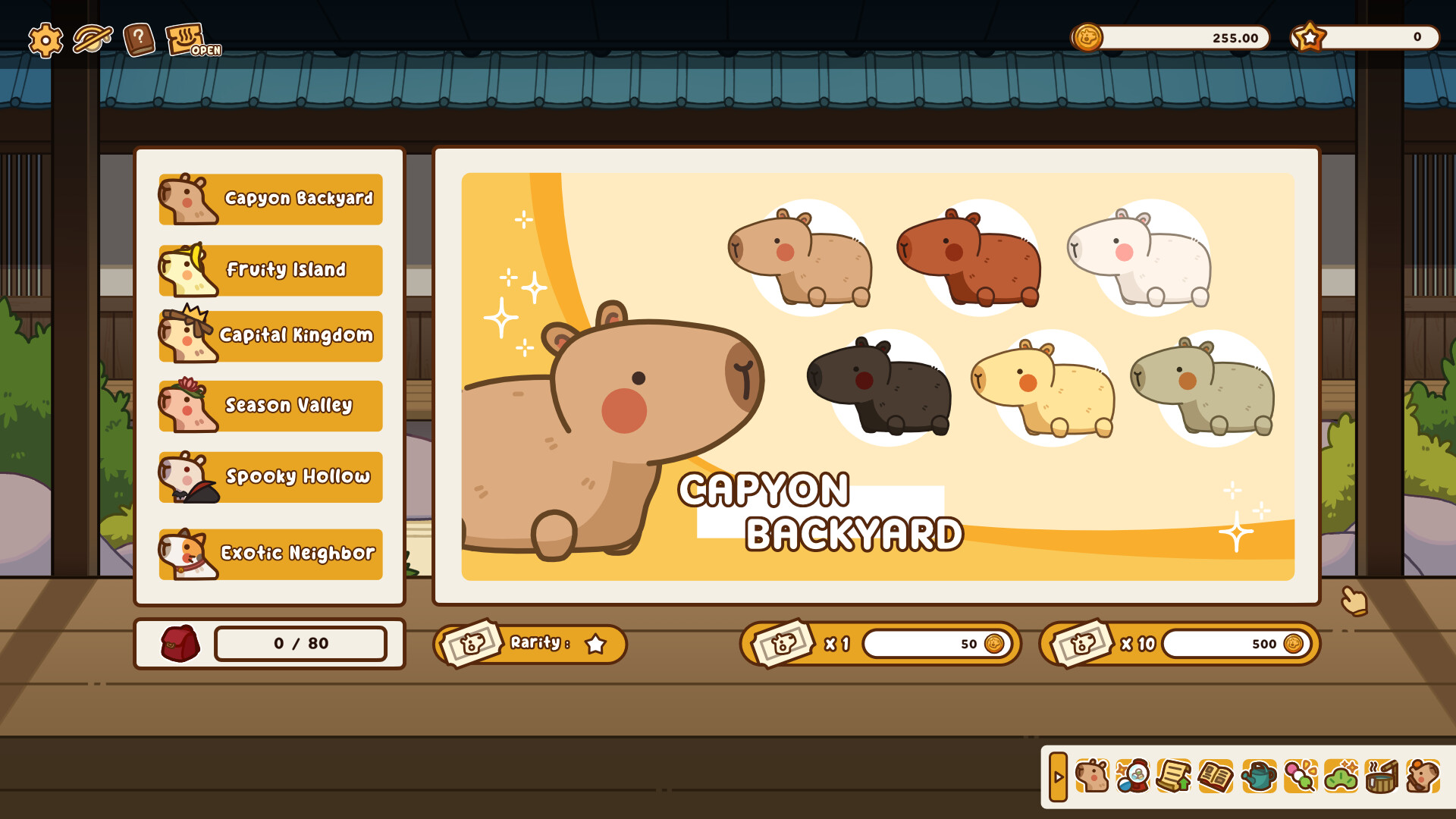 Capyon Onsen screenshot #3