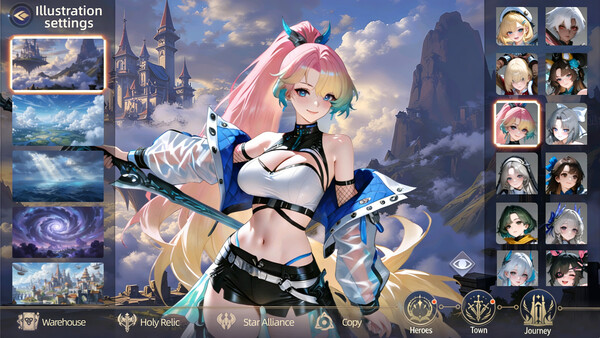 Call of Girls gameplay screenshot