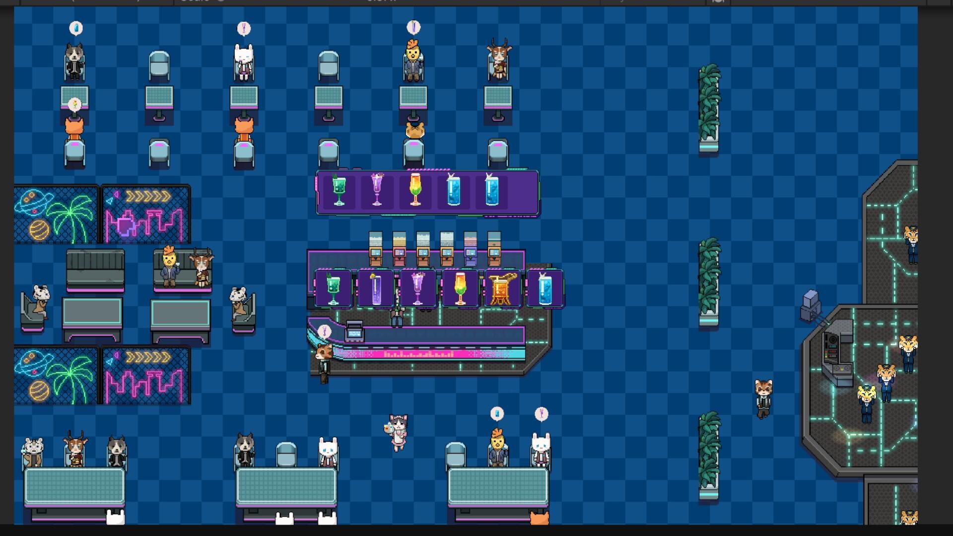 动物霓虹街：酒吧 screenshot #7