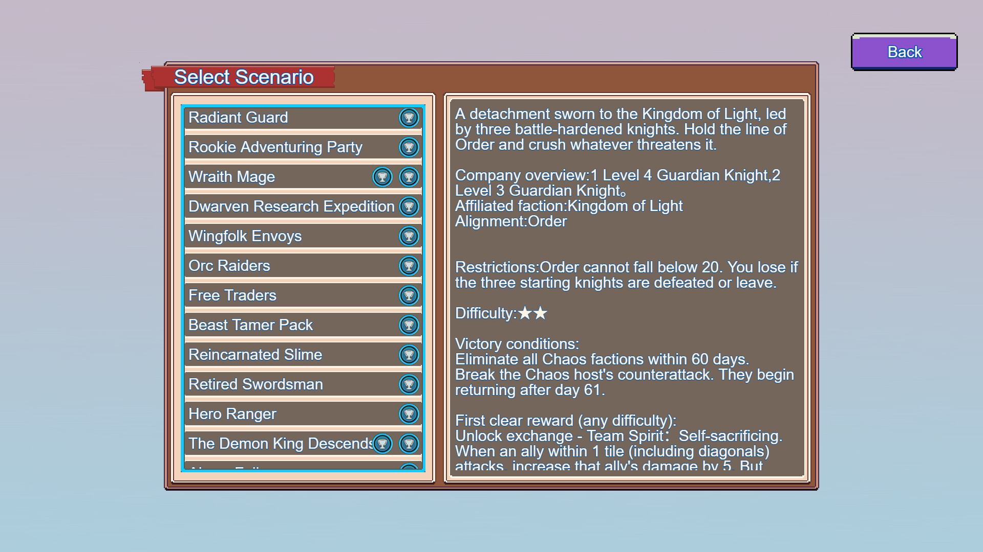 Fantasy Wars: Endless Heroes screenshot #1