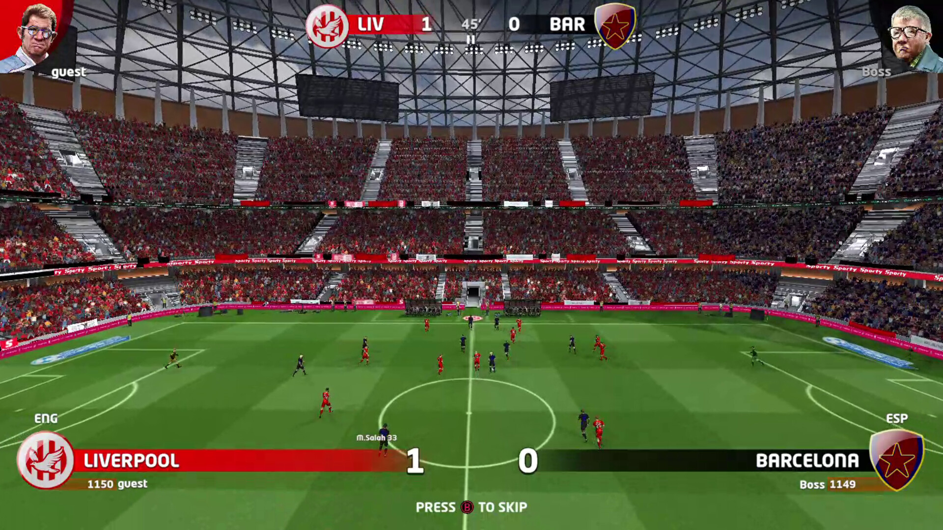 Sociable Soccer Champions screenshot #3