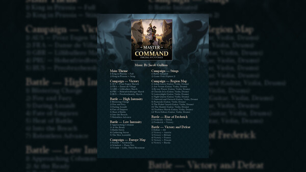 Master of Command - Supporter Edition.