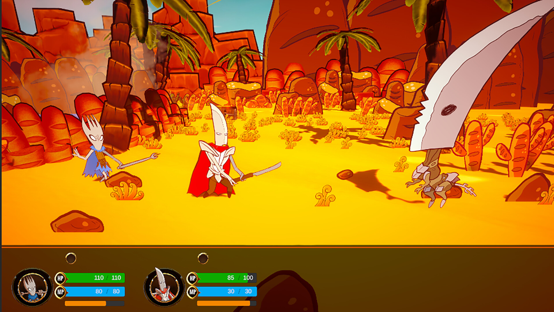 Cutlery Warriors - The corroded kingdom Demo screenshot 1
