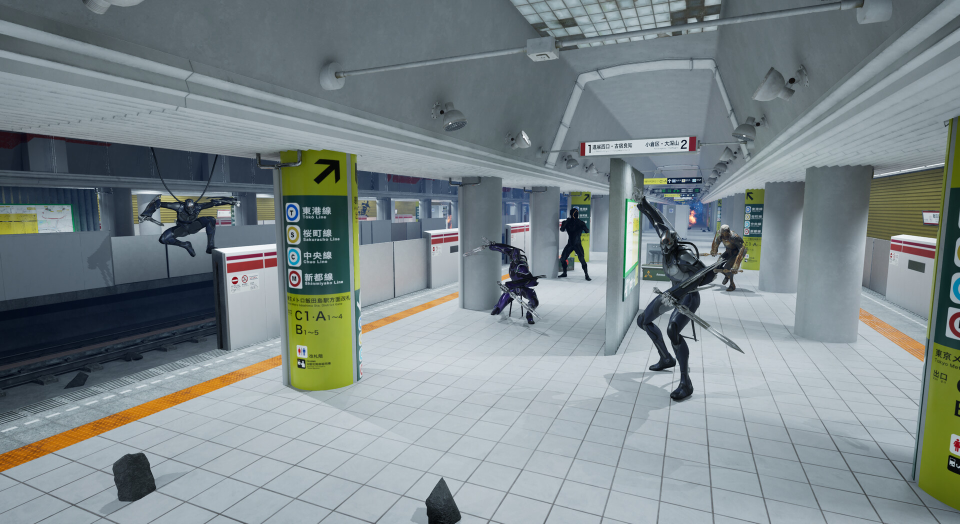 Subway Invasion - armas y equipamiento