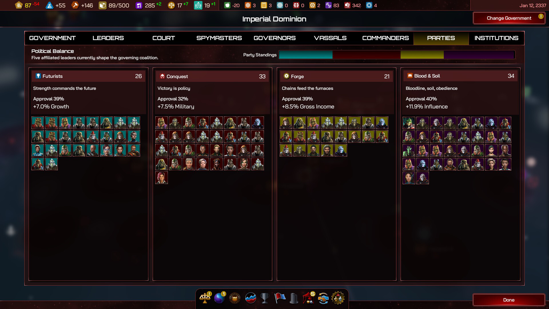 Galactic Civilizations IV: Federations & Empires 스크린샷 2