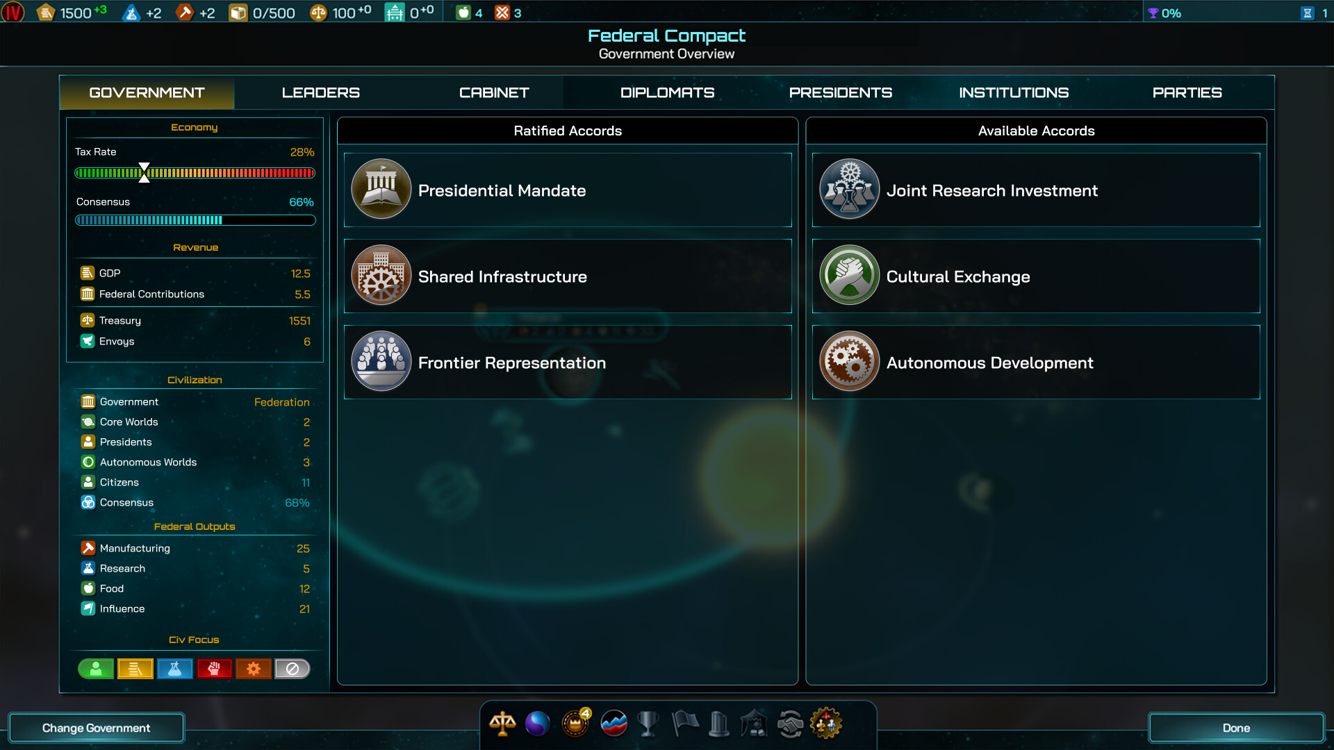 Galactic Civilizations IV Federations and Empires v4.0 (RUNE) gameplay screenshot 3