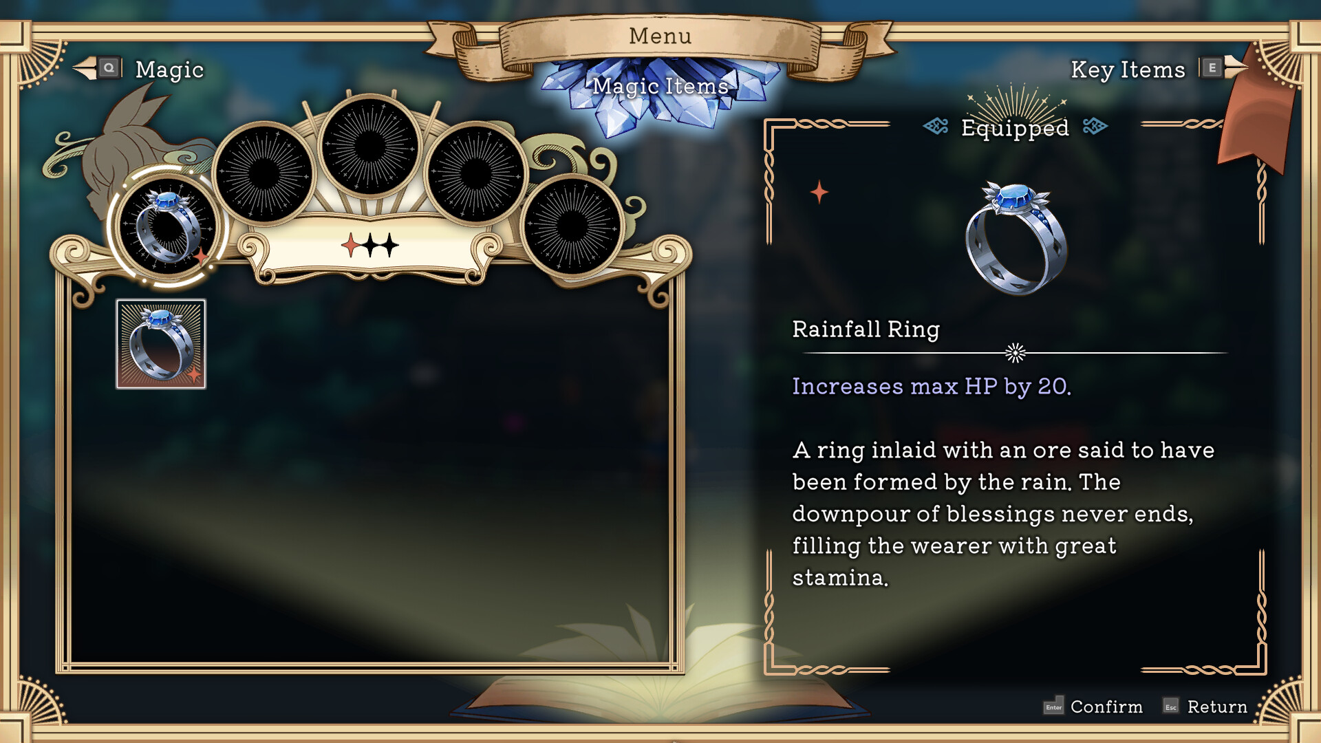 Ariana and the Elder Codex - Rainfall Ring Featured Screenshot #1