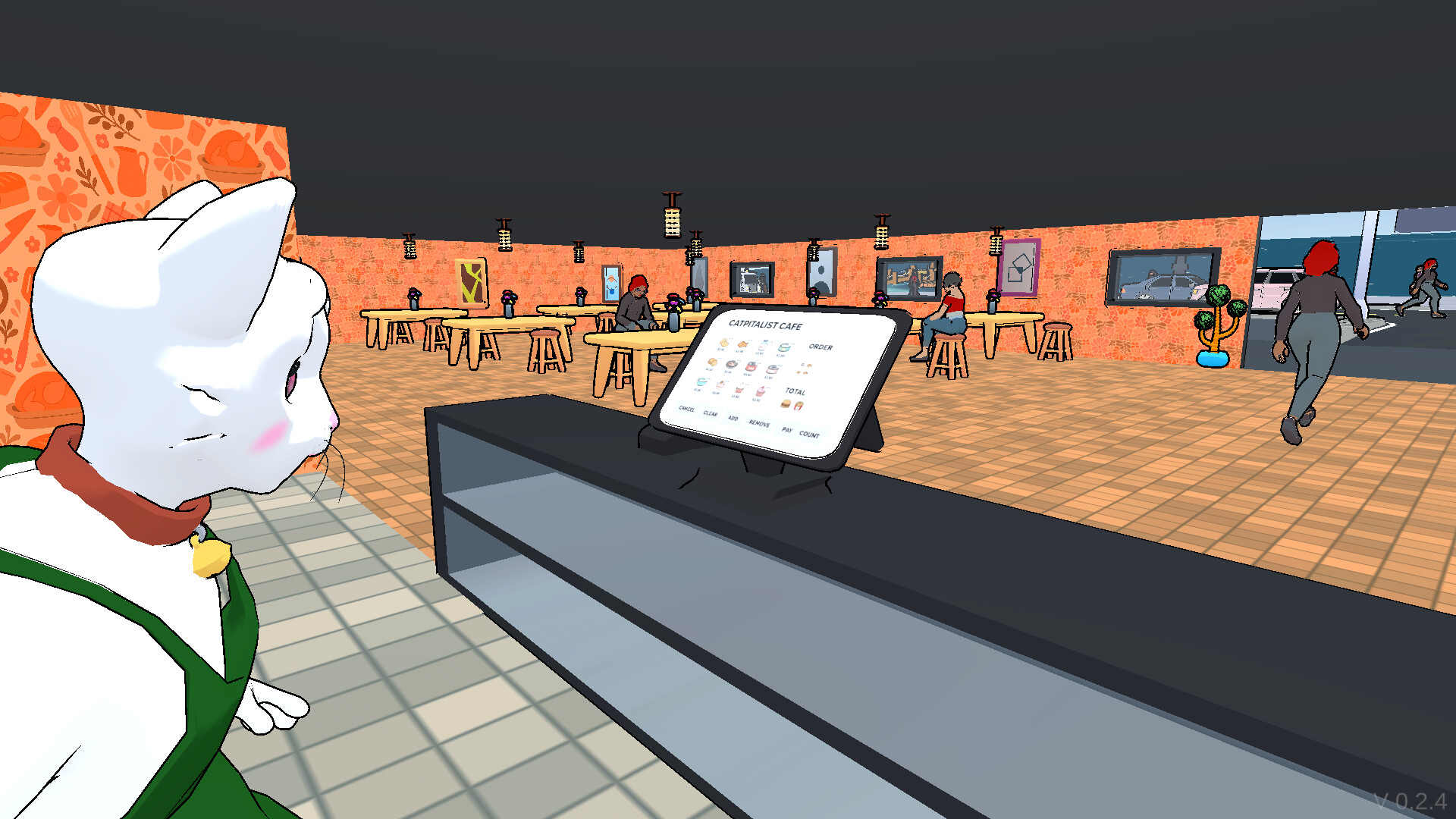 CATpitalist Cafe Simulator screenshot 1