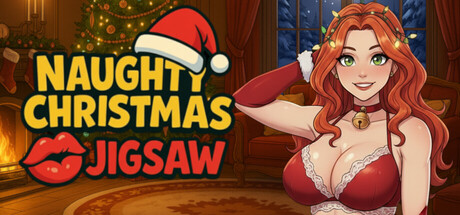 Naughty Christmas Jigsaw game header image