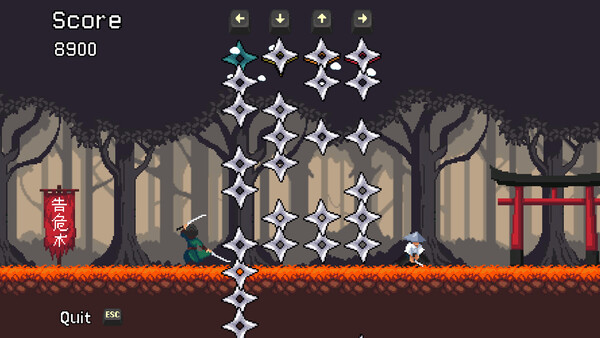 Bushidon't: Rhythm battles and the unnecessarily long subtitle game for Linux 1