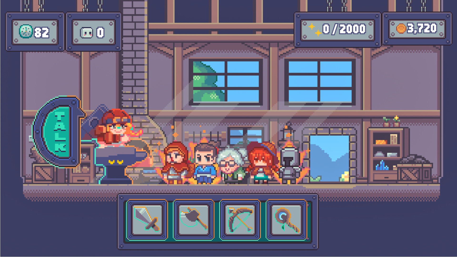 行列のできる武器鍛冶屋 screenshot #2