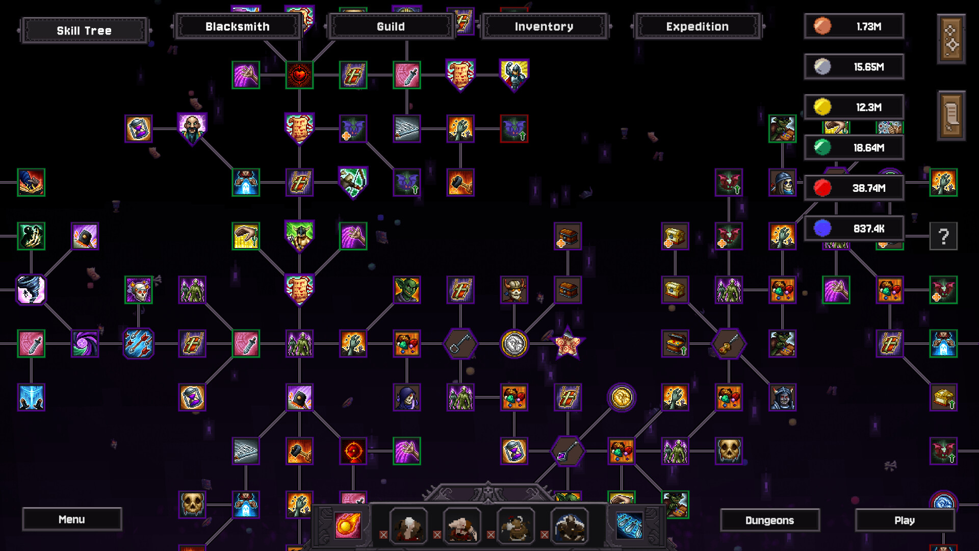 Screenshot 3 from Bones and Coins