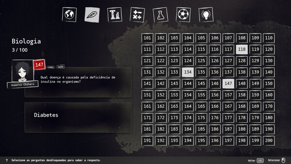 Screenshot of The New Year's School gameplay showing in-action mechanics