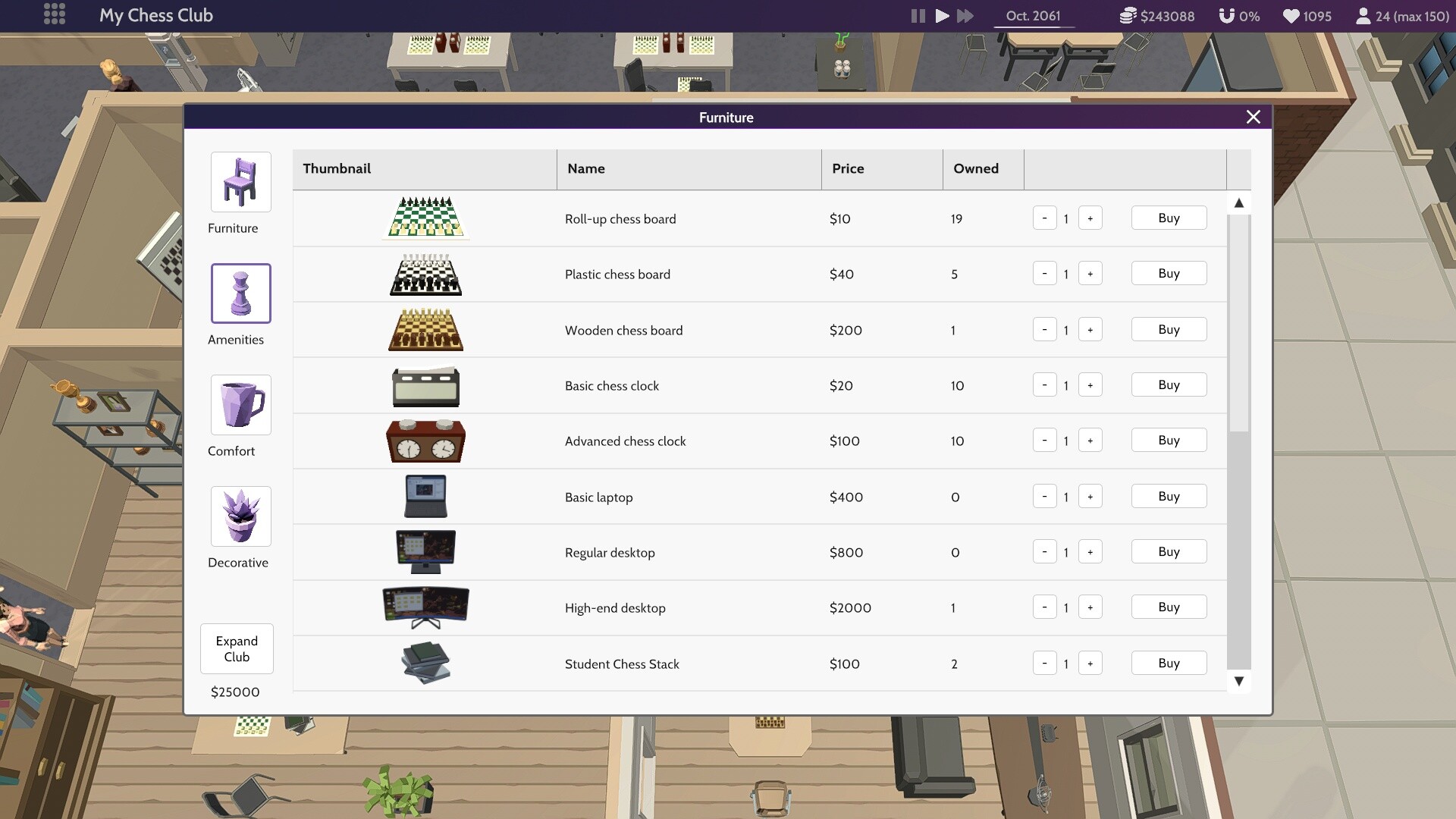 Chess Club Manager screenshot #8