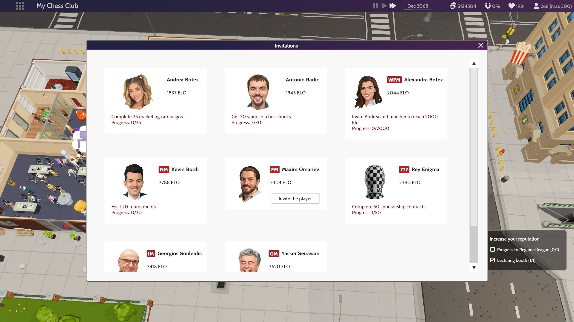 Chess Club Manager screenshot #4