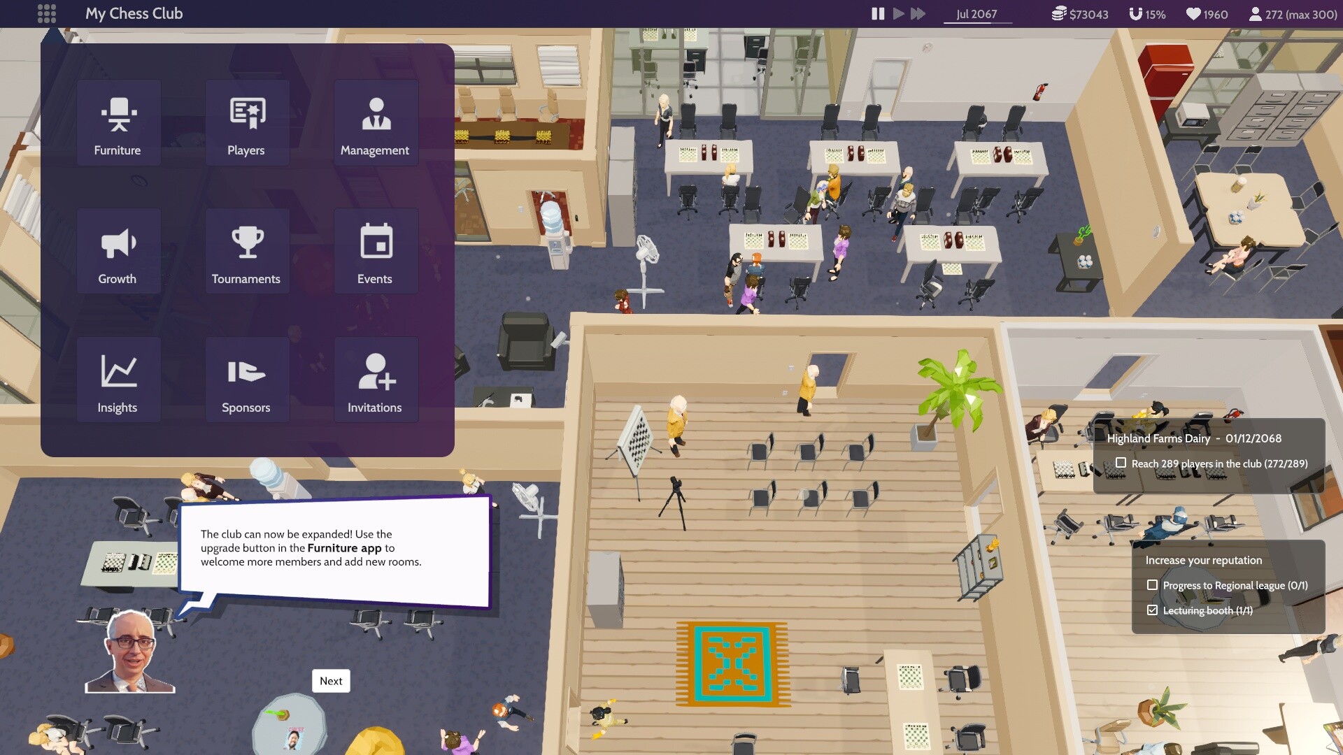 Chess Club Manager screenshot #3