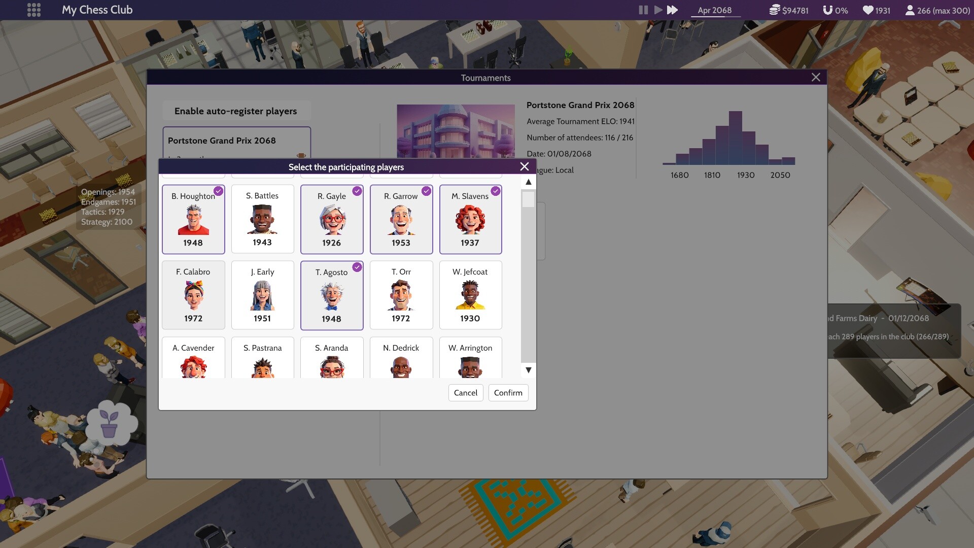 Chess Club Manager screenshot #9
