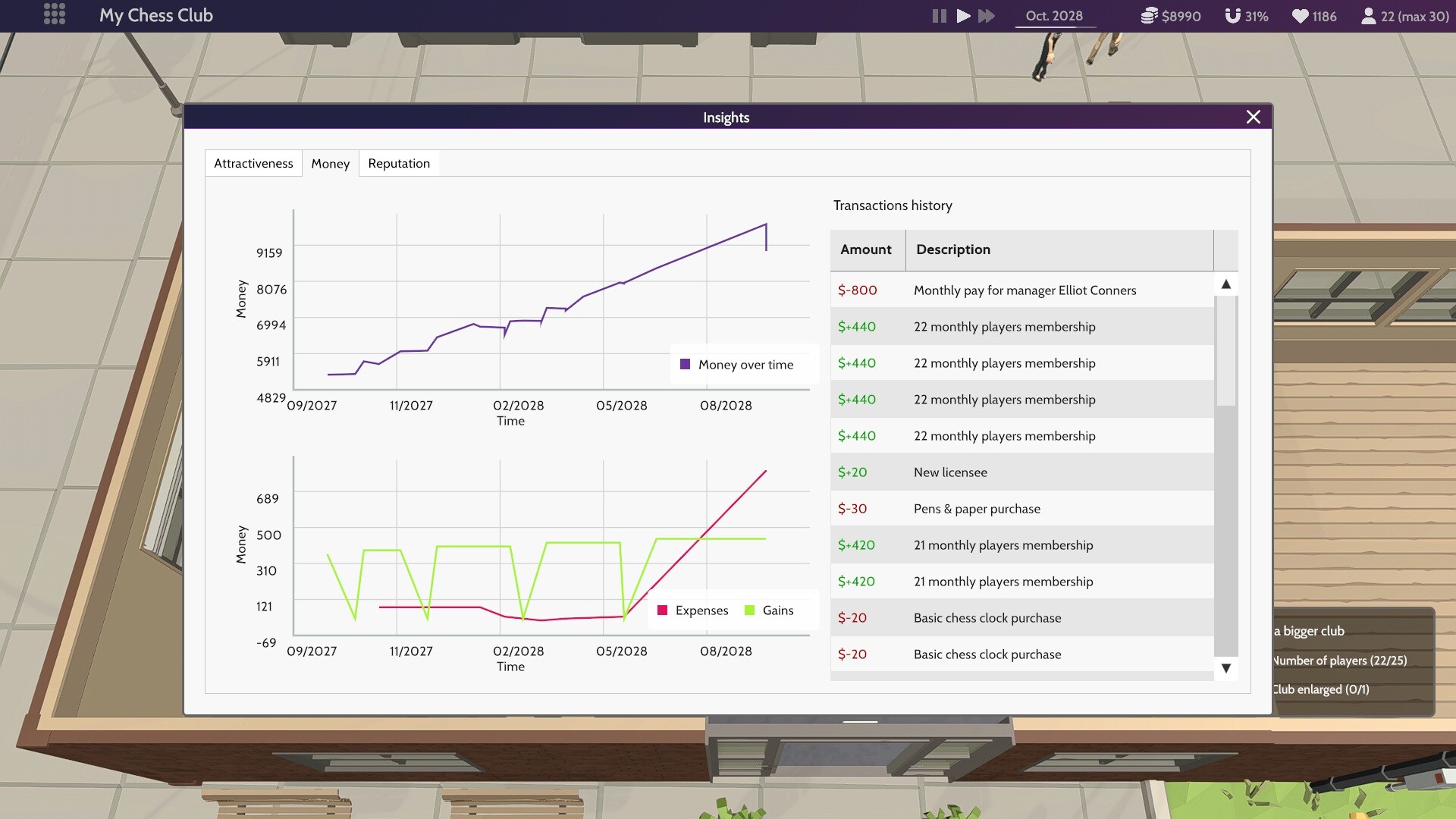 Chess Club Manager screenshot #9