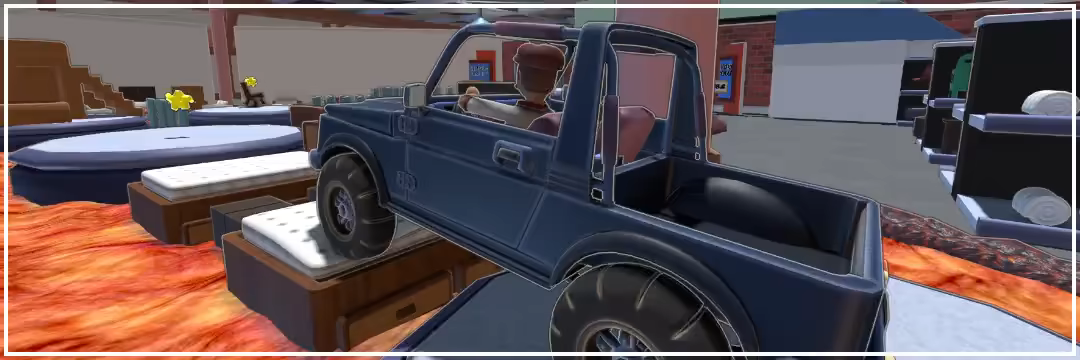 4x4 in a Furniture Store video 3