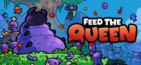 Steam header art for FEED THE QUEEN