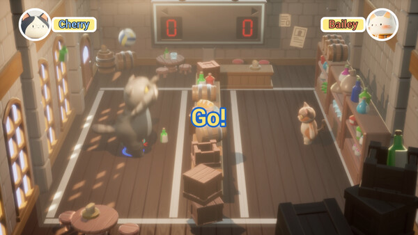 Screenshot 4 of PawlleyBall - final gameplay screenshot