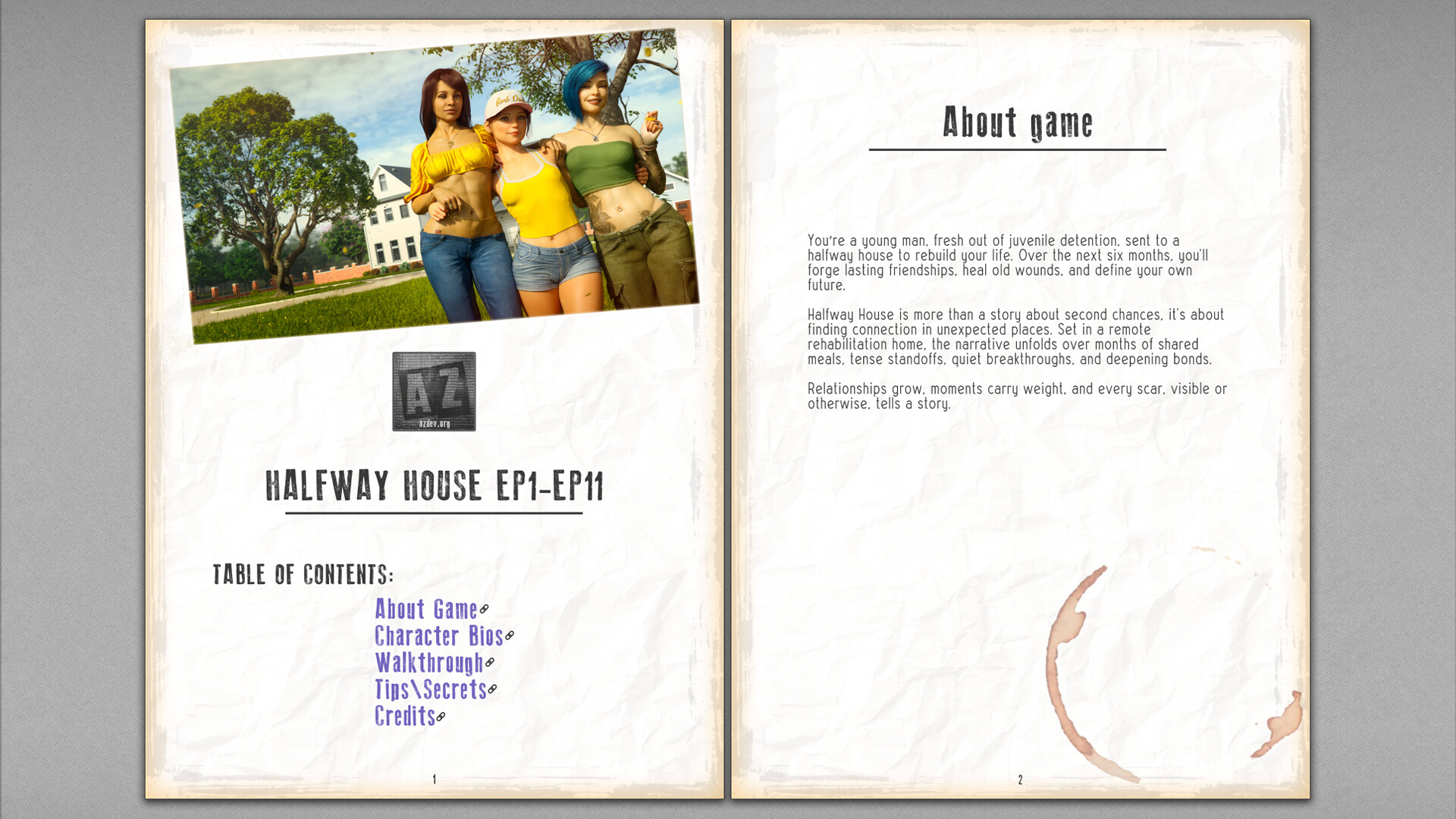 Halfway House - Walkthrough PDF screenshot 1