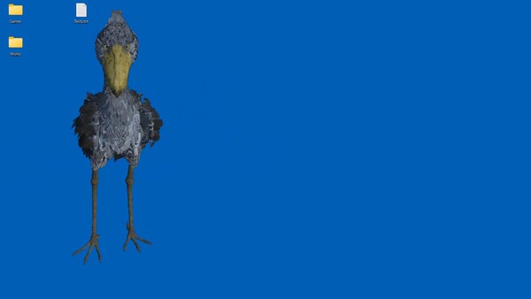 Shoebill (Desktop Mascot)