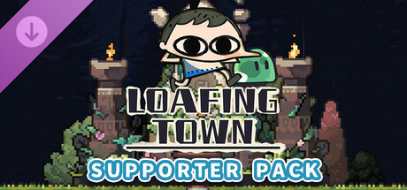Steam cover for Loafing Town Supporter Pack.