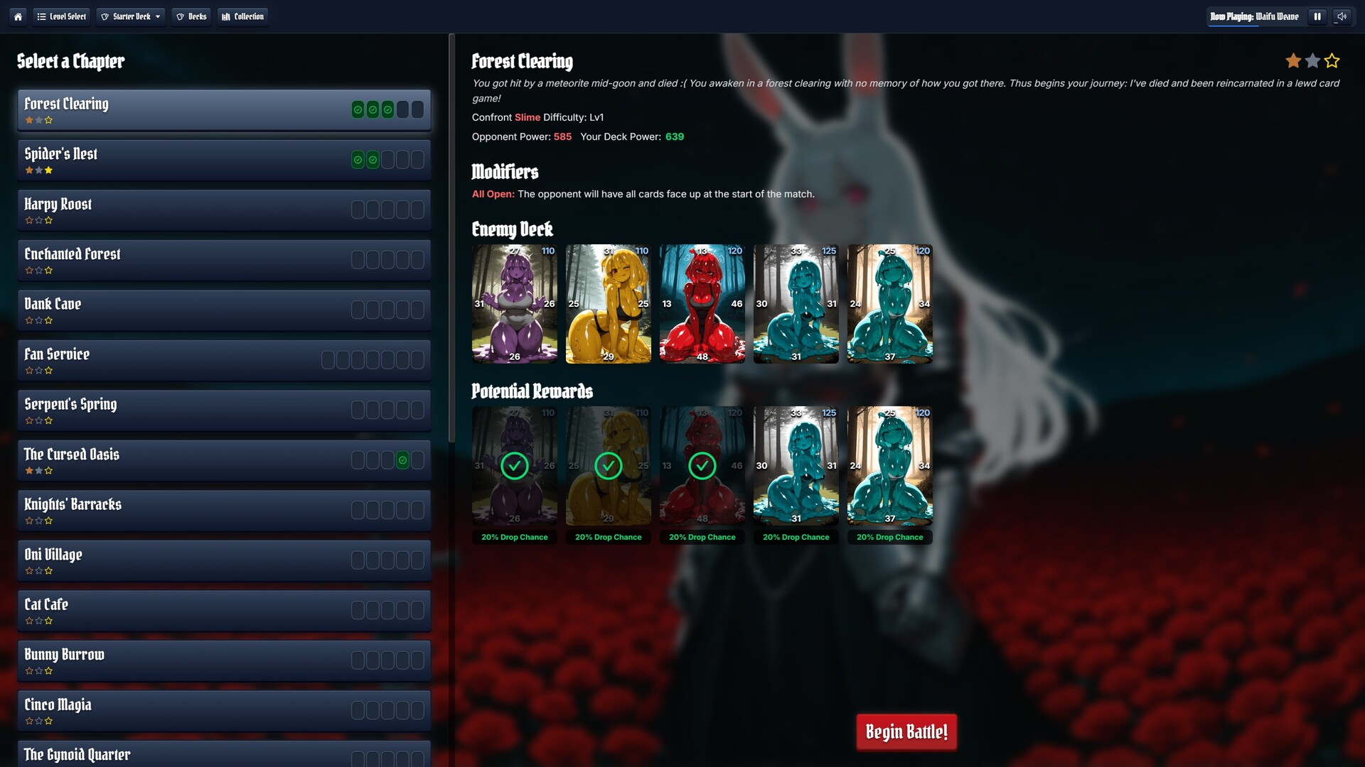 Waifu Weave screenshot #4